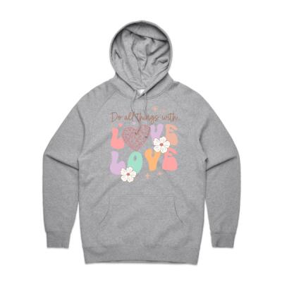 Do All Things with Love – Inspirational Graphic T-Shirt Thumbnail