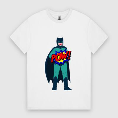 POW! Superhero Comic T-Shirt – Pop Art Hero Graphic Tee 🦸 | Positive Vibes & Fun Collection Thumbnail