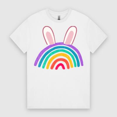 Rainbow Bunny – Easter Tee Thumbnail