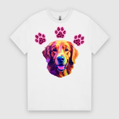 Paws of Love – Colourful Dog Tee Thumbnail