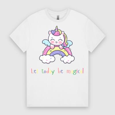 Let Today Be Magical – Unicorn Rainbow Tee Thumbnail