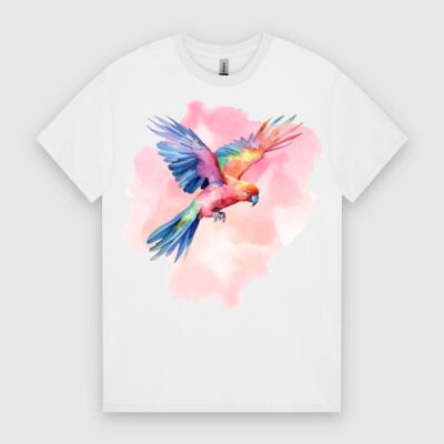 Rainbow Parrot Freedom Tee Thumbnail