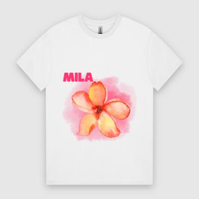 Mila Flower Tee Thumbnail